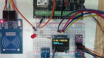 AJARemote and a RC522 RFID card reader