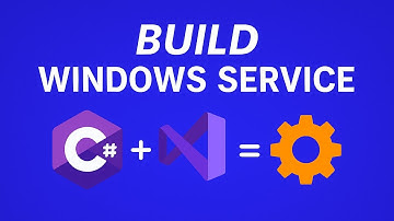 How to Create a Windows Service using C# & Visual Studio