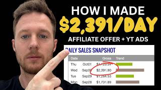 How I Made $2,391 in One Day on ClickBank With YouTube Ads