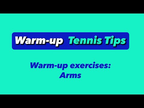 Babolat Tutorials: Warm-up exercises for arms | Babolat