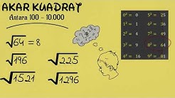 Cara Cepat Menghitung Akar Pangkat 2 (Kuadrat) - Durasi: 8.16. 