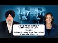 Jaspreet singh attorney meets us vice president kamala harris