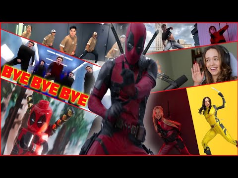 Bye Bye Bye dancing Mashup Nsync × Deadpool & Wolverine