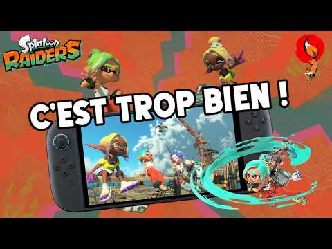 Je ne m'attendais pas à autant m'amuser sur SPLATOON RAIDERS, le jeu de l'été sur NINTENDO SWITCH 2