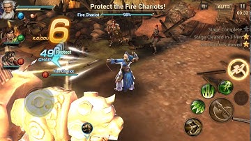 Dynasty Warriors Unleashed Episode 5 Battle Of Xinye Part 9 Cutting Supplies