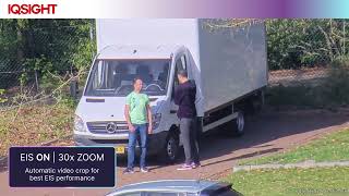 IQSIGHT AUTODOME 7100s: Electronic Image Stabilization Demo