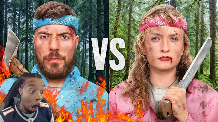 FlightReacts To MrBeast Men Vs Women Survive The Wilderness For $500,000!
