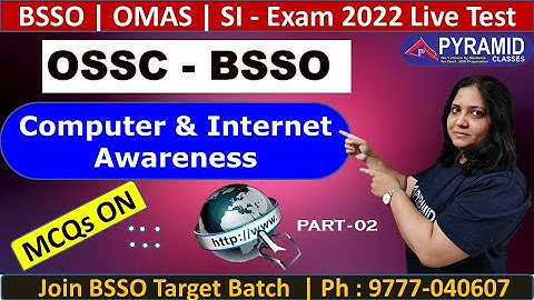 BSSO 2022 | Live Test | Computer | OSSC BSSO | OPSC OMAS | OSSC Block Social Security Officer 2022