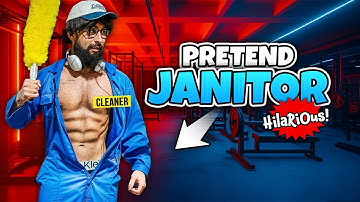 Janitor Approaches STRANGERS at the Gym! (Gym Reactions) Anatoly Gym Prank