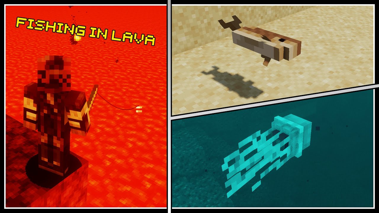 Top 5 mods to improve fishing in 1 16 4 minecraft youtube