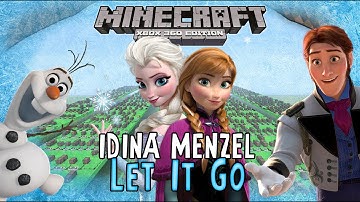 FROZEN "Let It Go" - Idina Menzel | ♫ Minecraft Xbox 360 Noteblock Song ♫ |