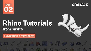 Mastering Rhino 3D for Beginners : Part 2-Navigation and Viewports | Novatr