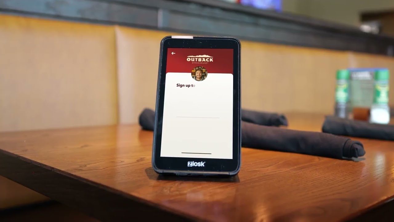 Outback Steakhouse and Bloomin' Brands AI guest experience video