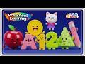 Preschool Learning activities for 3 year olds at home | Learn ABC Phonics Shapes Numbers Colors 🌈