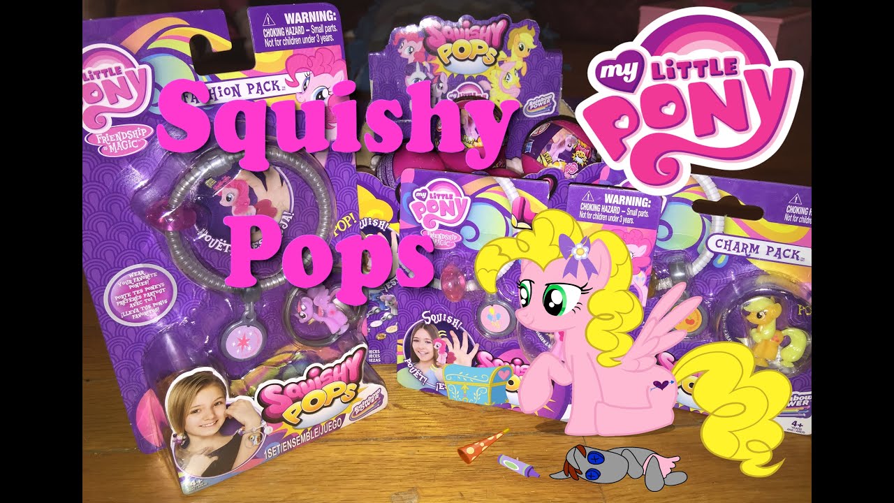 My Little Pony Squishy Pop Surprise Blind Bag Opening MLP 