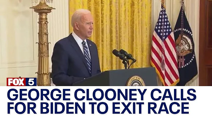 George Clooney calls for President Biden to exit 2024 race