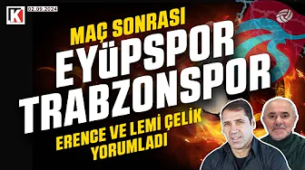 🔴🔵KARADENİZ FIRTINASI | EYÜPSPOR:0 - 0 :TRABZONSPOR | MAÇ SONRASI | 02.09.2024 #trabzonspor thumbnail