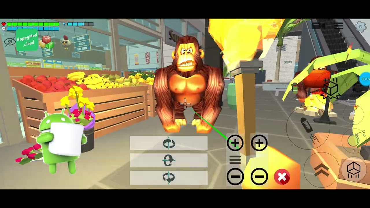 Chicken gun Make Monkey Gang