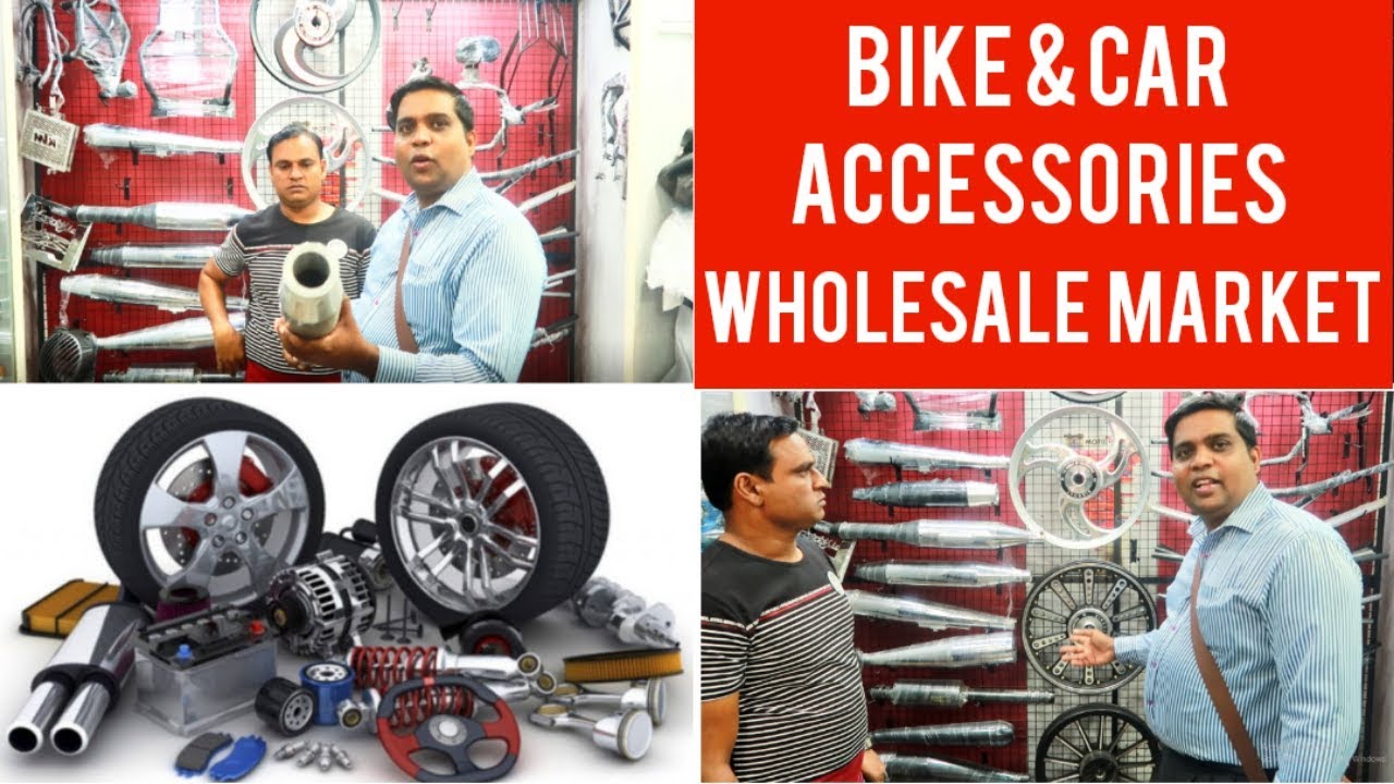 Bike and Car Accessories Wholesale Market, JC Road, Bangalore | Best Place for Modification ...