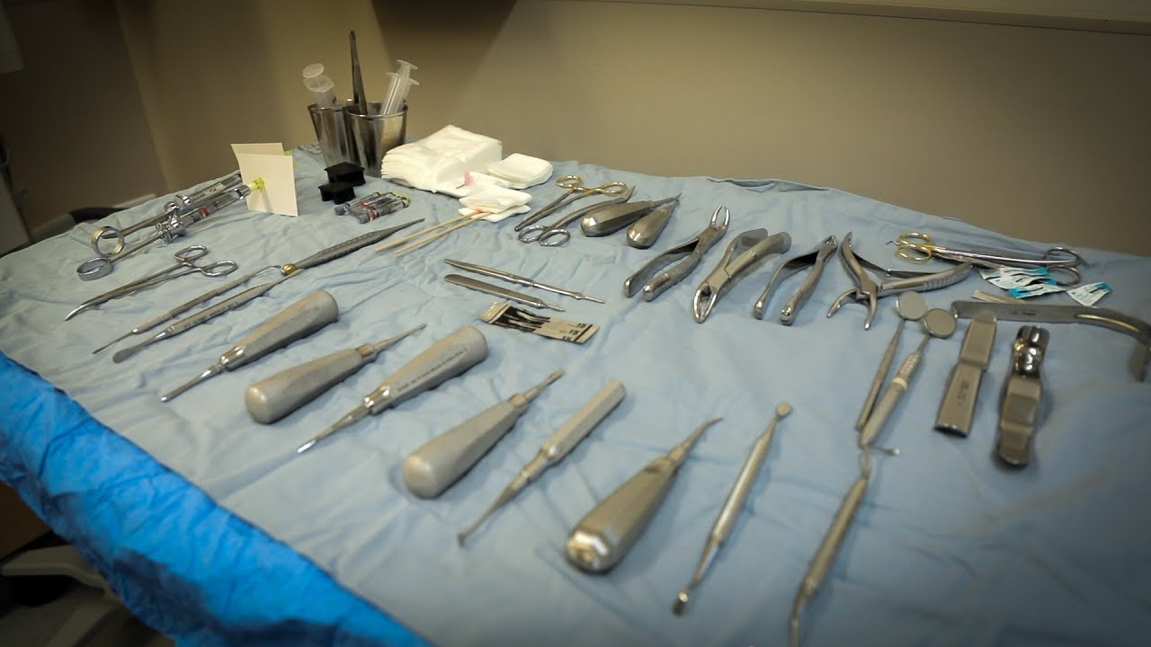 Oral Surgery Instrumentation Dental Clinic