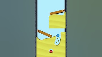 Lucky Balls - erase sand game puzzle level 21 short