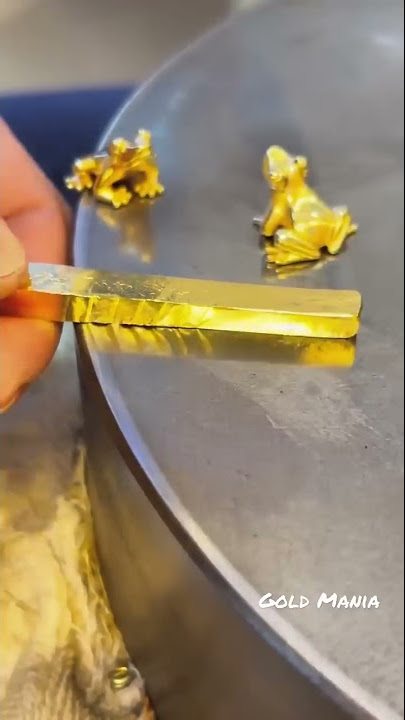 Melting and making 24K Gold Bangle #viral #trending #shorts #short #shortvideo #gold #reels