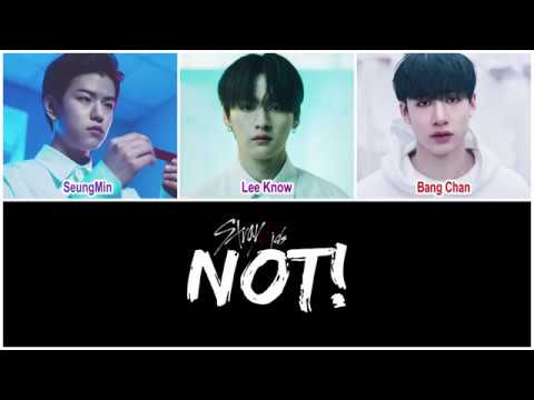 Stray Kids 스트레이 키즈 NOT HAN ROM ENG Color Coded Lyrics