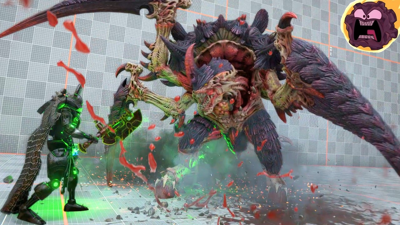 Necron VS Tyranids | Warhammer 40k Space Marine 2 - YouTube