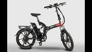 Bici pieghevole elettrica Miele Px-20 Sxr (La salita)