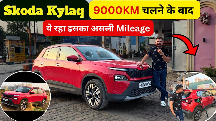 Skoda kylaq 9000KM Driven Mileage Test | City + Highway Real World Test!
