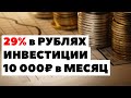 📊Как вкладывать 5000-10000₽ в месяц и зарабатывать 29% в год? Доходность "Миллиона с нуля"