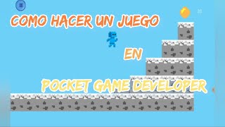 Como hacer un juego de (ENDLESS RUNNER) en pocket game developer