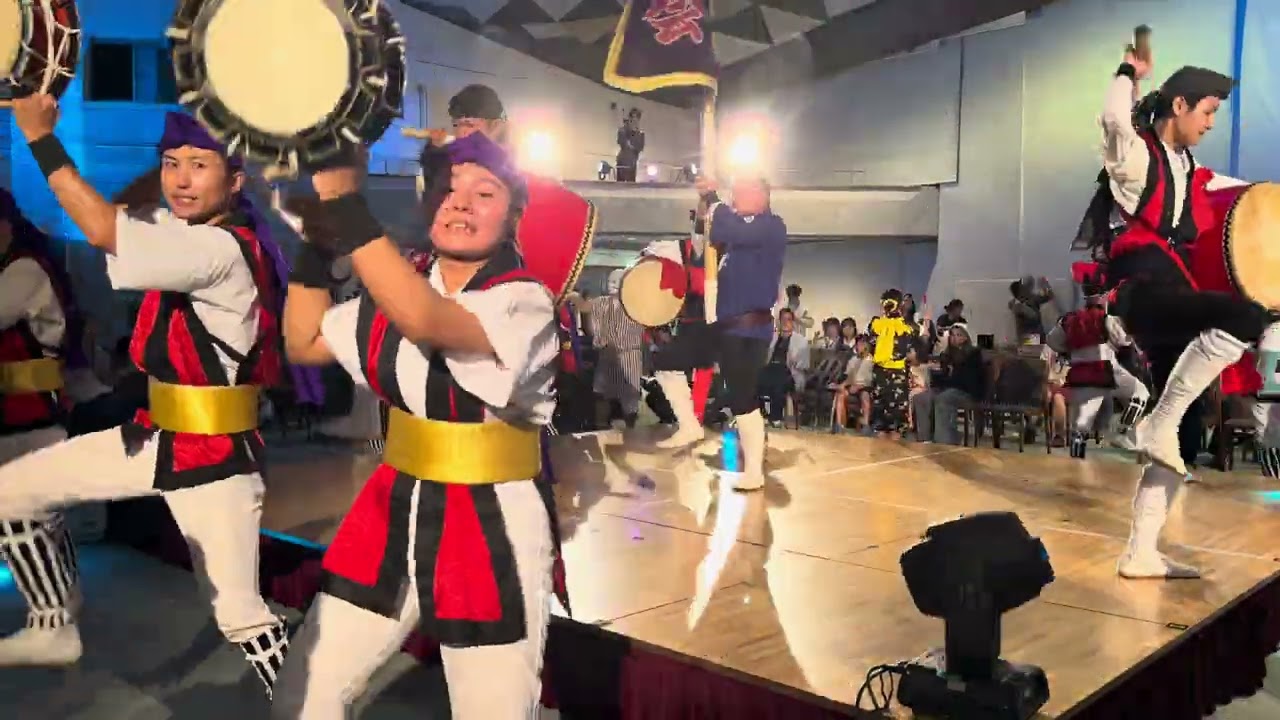 宜野湾市大謝名青年会　今年ラスト演舞2025.12.21