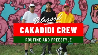 Cakadidi Crew Yk || KINGZULHARBI, THATSDAVIBE AND J.O (Freestyle and Routine)