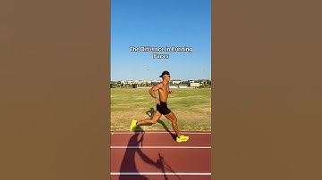 The Difference in Running Paces