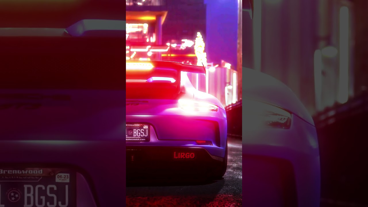 Gradient Wrap 💙💜 | Porsche Edit