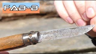 Quick Opinel N°8 knife restoration