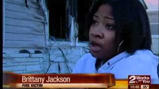Tulsa fireman injured while fighting arson fire