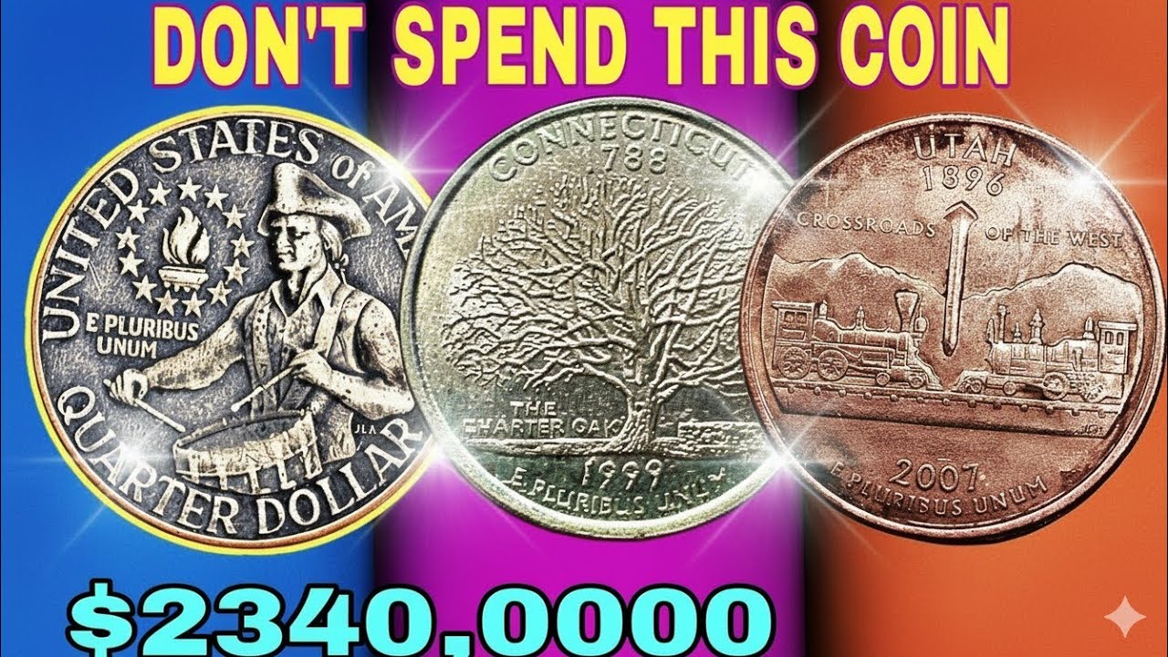 Top 3 Most Valuable State Quarters Worth Over $$$$ – Check Your Change NOW!