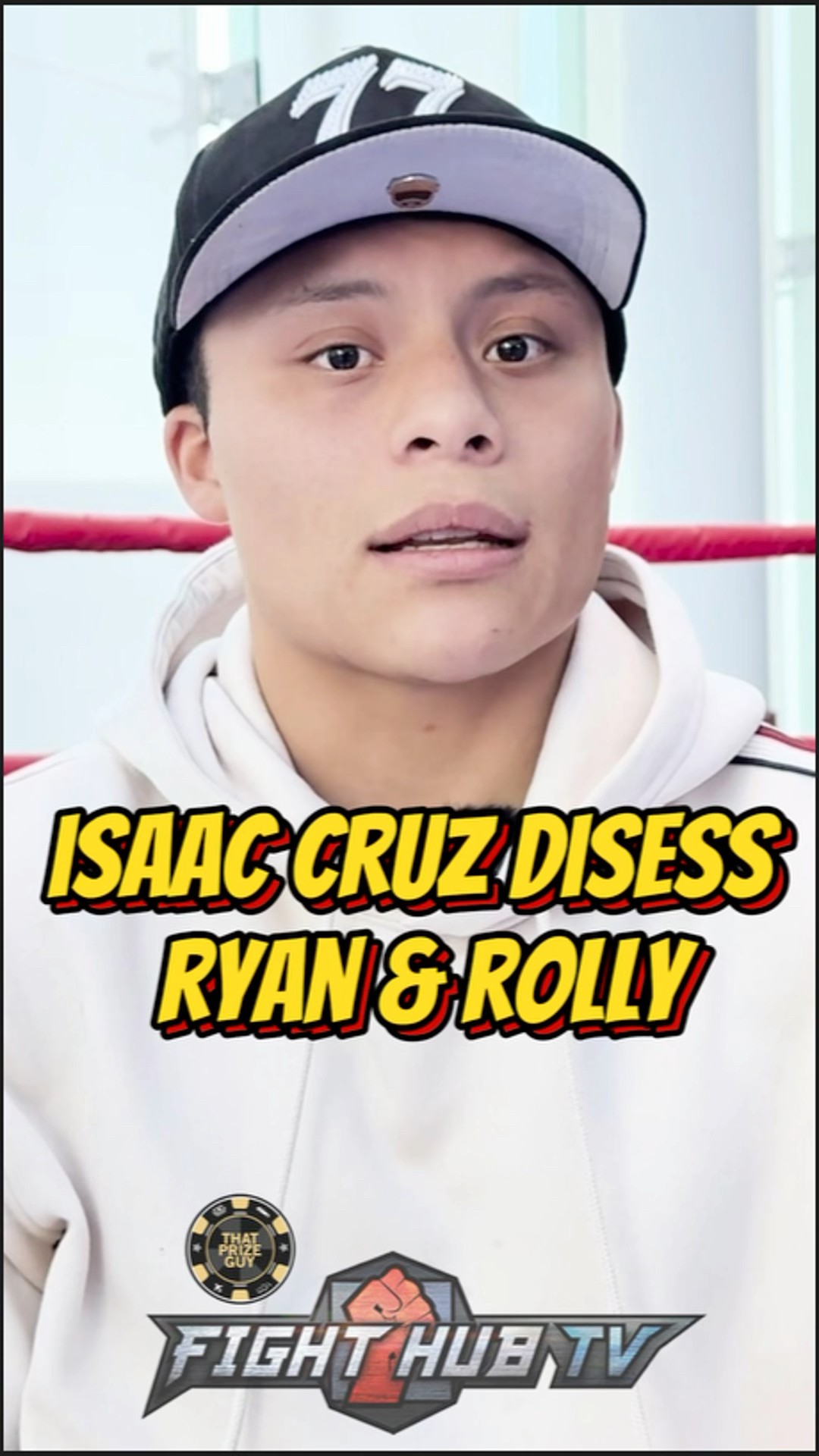 Isaac Cruz CLOWNS Ryan vs Rolly fight! Reveals why fight fell thru!