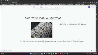 One Time Pad Algorithm full Explanation With Source Code