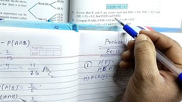 Class 12th|Probability|Exercise-13.1|Questions 1,2,3,4,5 |#ncert|#cbse|Full Explained |By Raja Babu