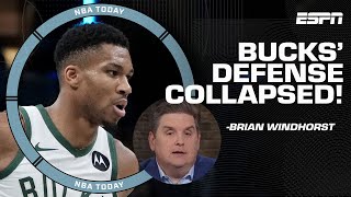 The Bucks' defense has COLLAPSED! 📉 - Brian Windhorst | NBA Today