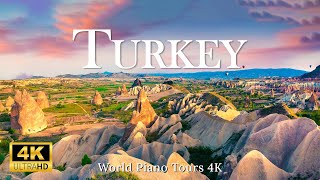 Turkey 4K Scenic Relaxation Film • Turkey Drone Scenery with Calming Music