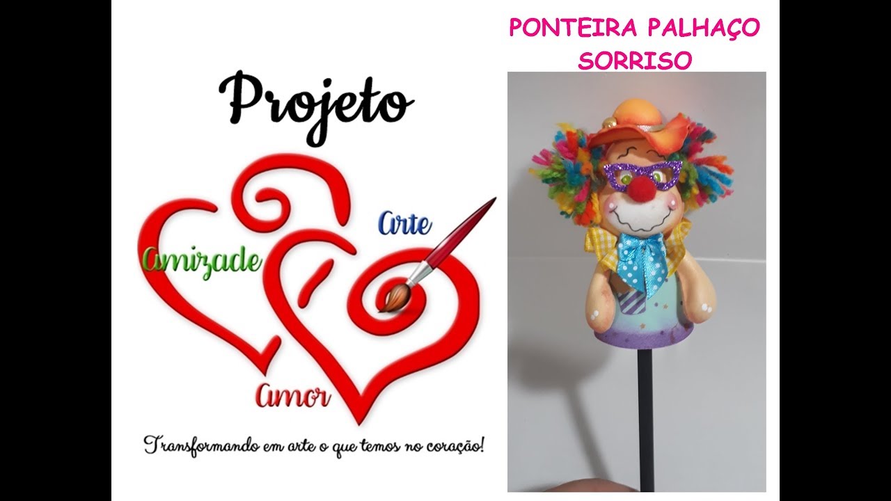 Lembrancinha dia das Crianças- Projeto Amizade, Amor e Arte - YouTube