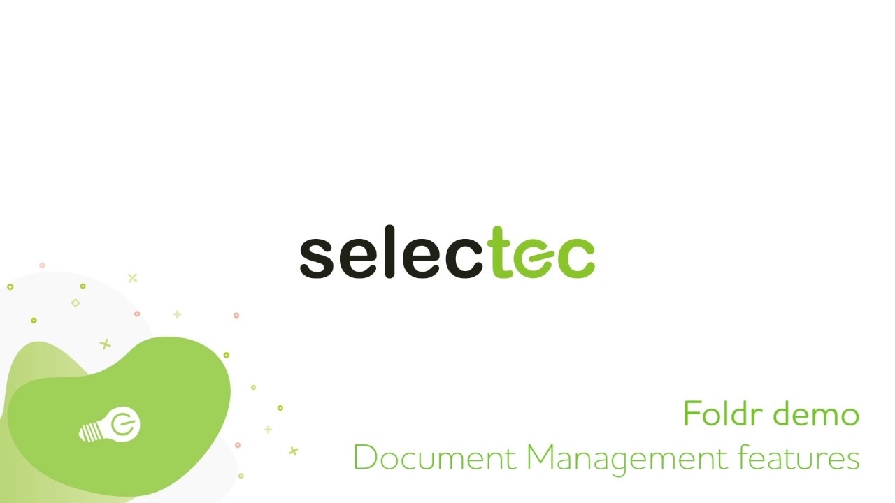 Foldr Document Management features demo