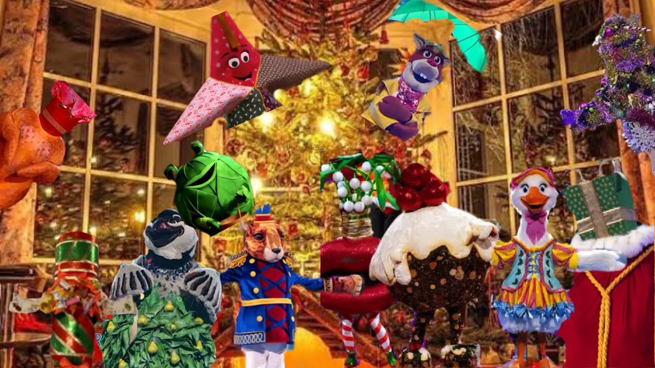The masked singer uk 🇬🇧 Christmas special all revealed 