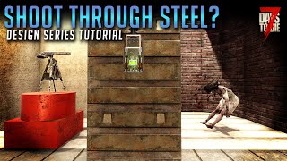 Do you know how to hide turrets behind solid walls? | 7 Days to Die Alpha 20 screenshot 5