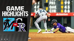 Marlins vs. Rockies Game Highlights (8/28/24) | MLB Highlights thumbnail