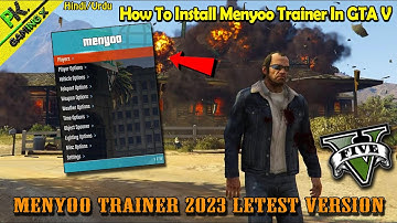 How to Install MENYOO TRAINER in GTA 5 (2023 LATEST VERSION)🔥🔥🔥| GTA 5 Mod Menu | F8 Not Working Fix